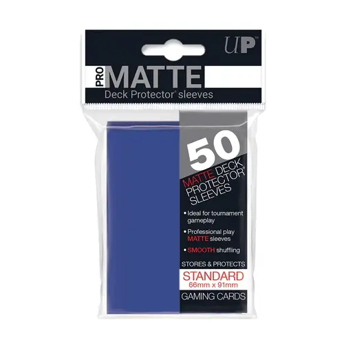 Ultra Pro - Standard Pro Matte Card Sleeves 50pk - Blue
