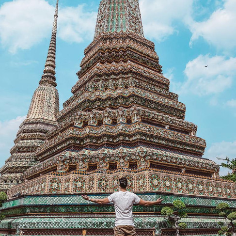 Wat Pho Temple in Bangkok, Thailand