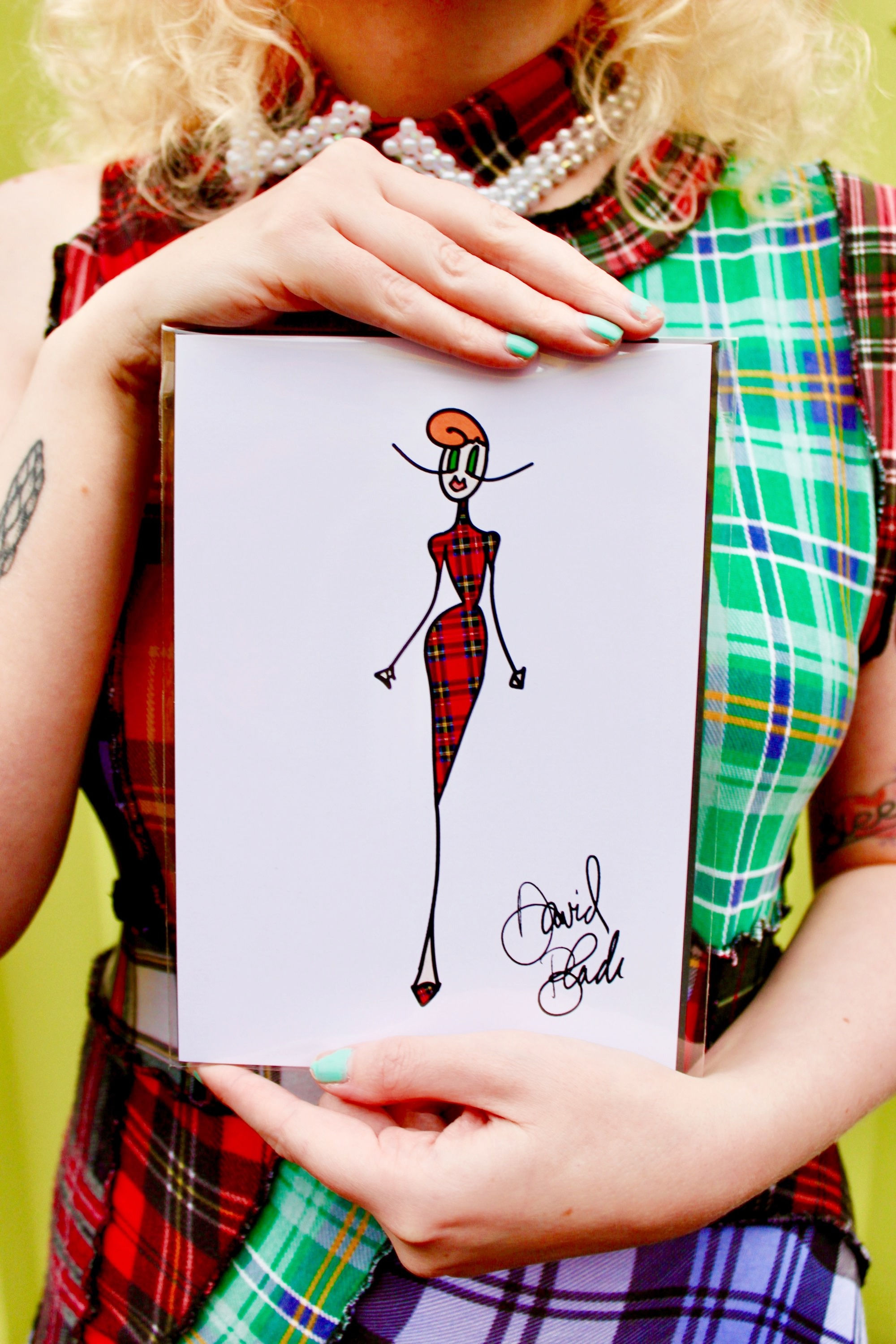 Tartan Shortbread Print