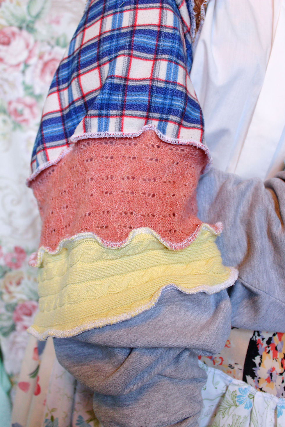 Thumbnail: Patchwork Jumper / Scarf
