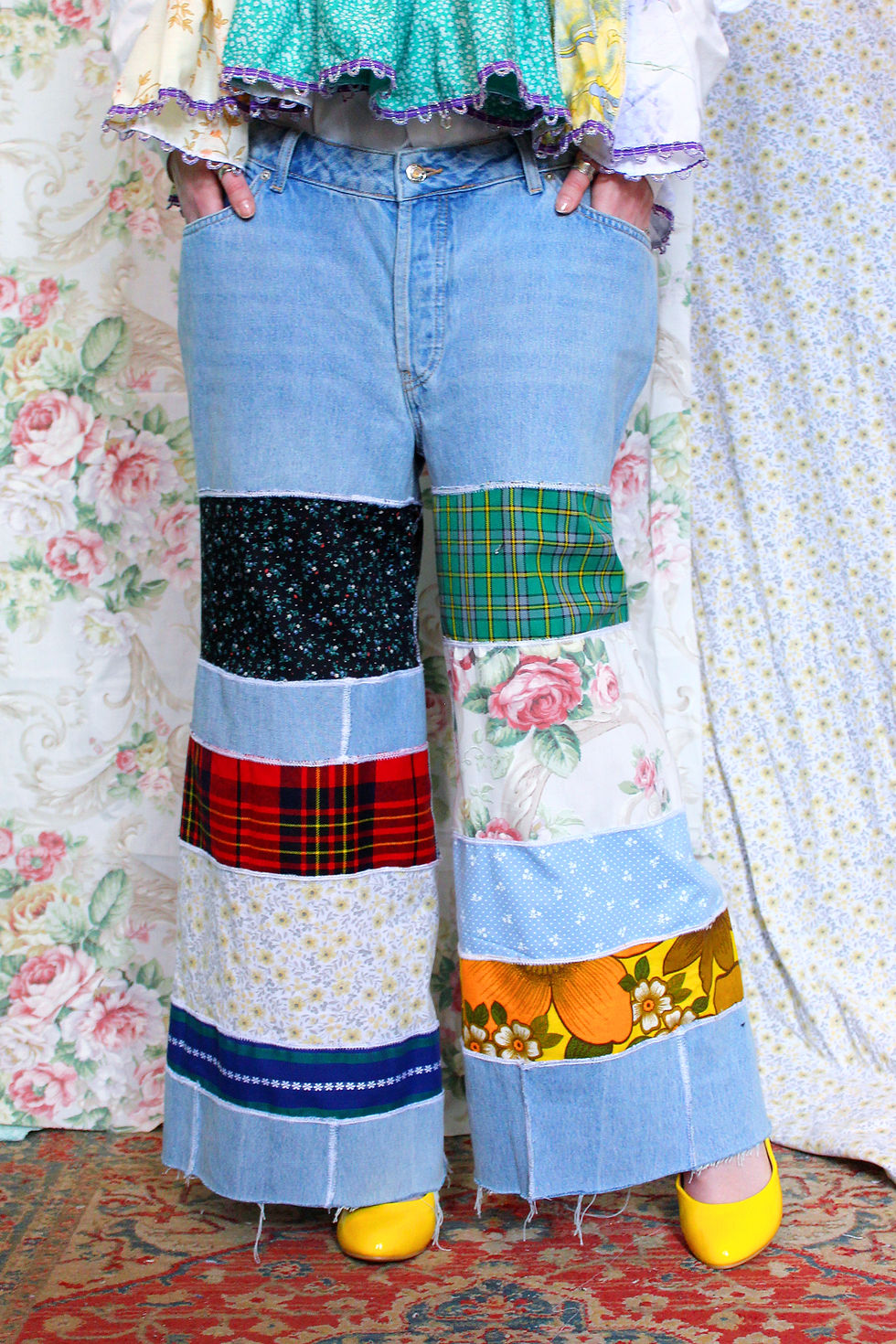 Thumbnail: Patchwork Jeans 