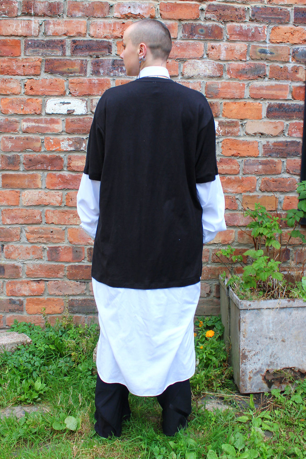Thumbnail: Tuxedo T-shirt Dress