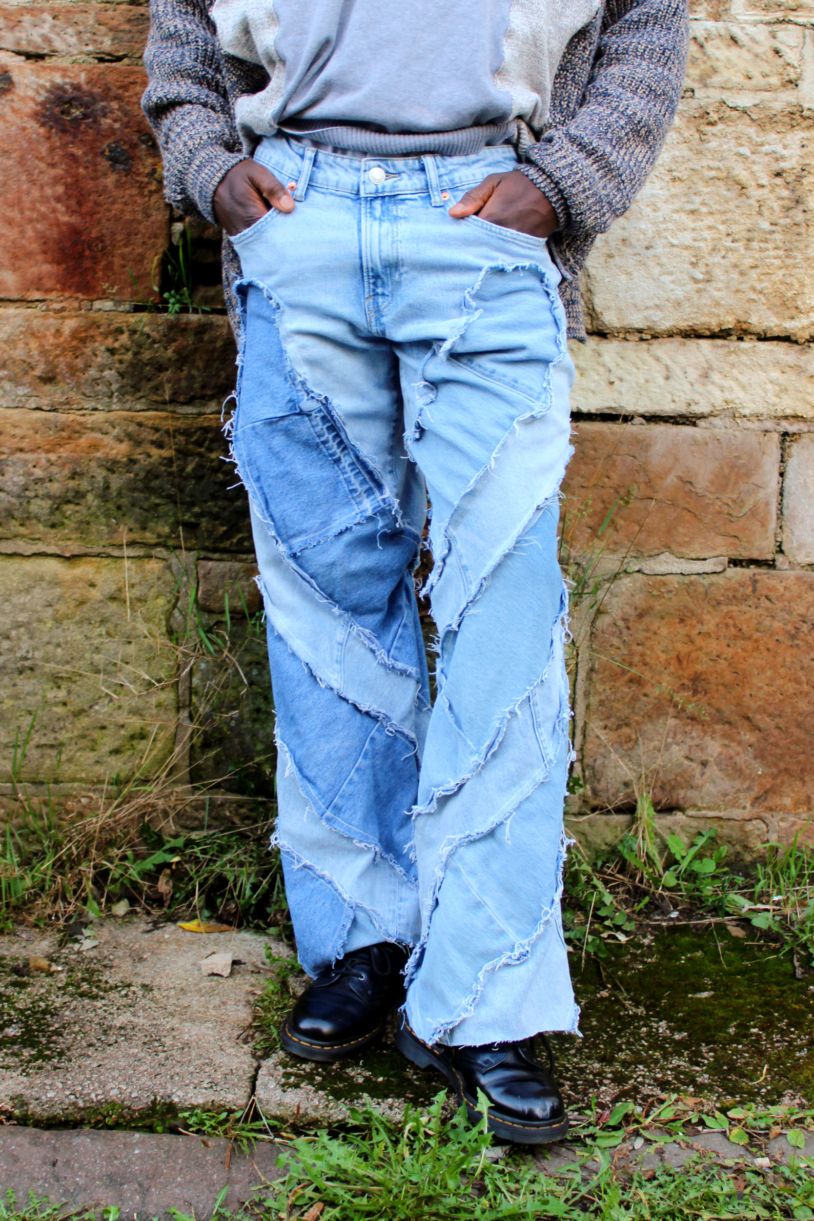 Spiral Cut Jeans