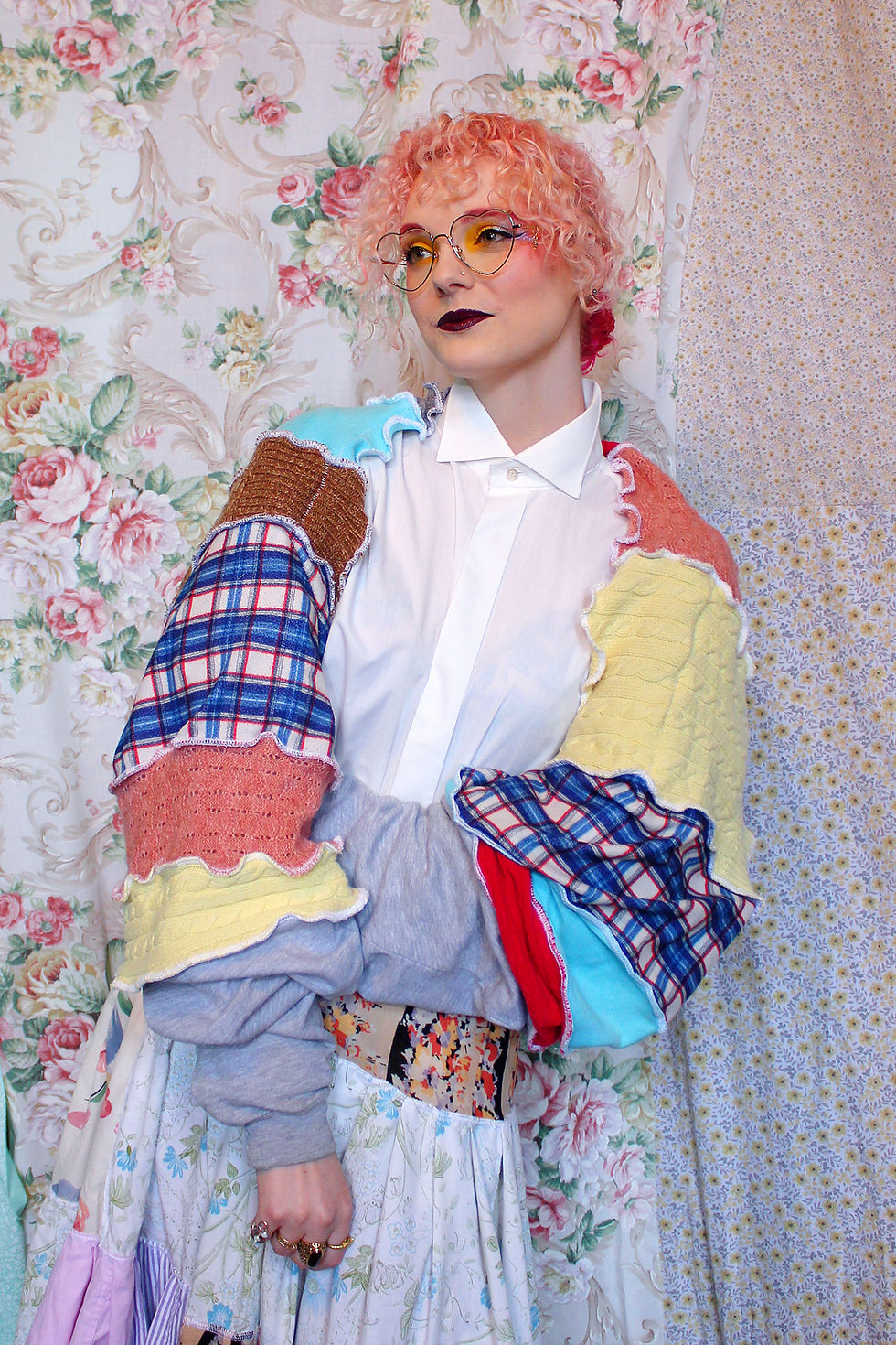 Thumbnail: Patchwork Jumper / Scarf