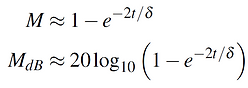 Multiple reflection loss correction formula