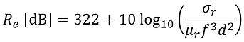 reflection loss near field electric source