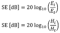 shielding effectiveness