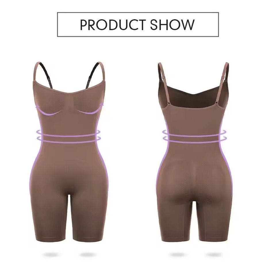 Thumbnail: Front and back of Hourglass Sculpt™ Seamless Shapewear