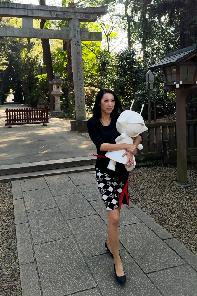 Meimu at shinto shrine