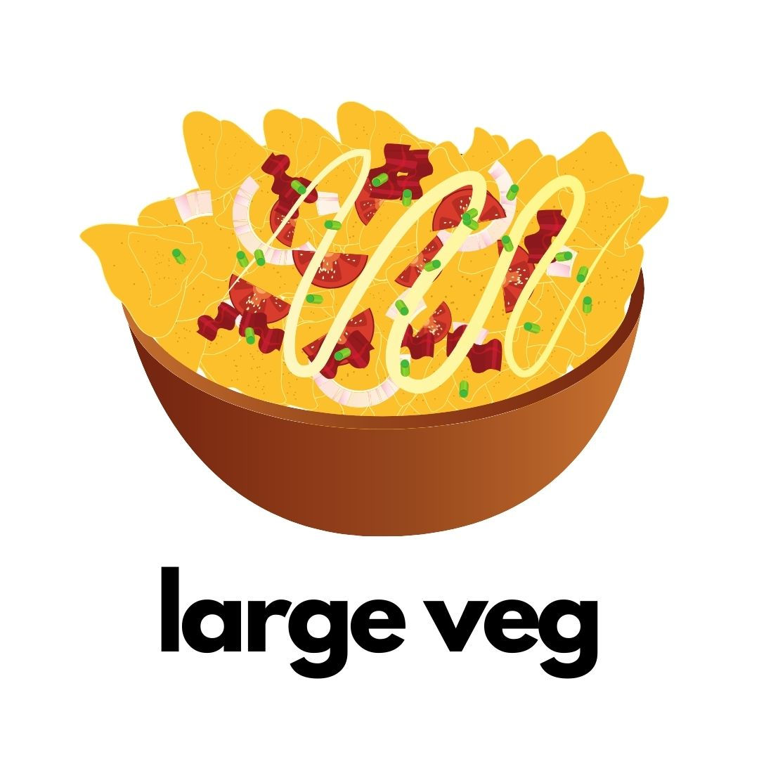 Large Vegetarian Nachos