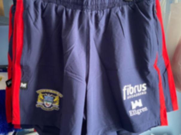 Kids 2026 Navy/Red Shorts