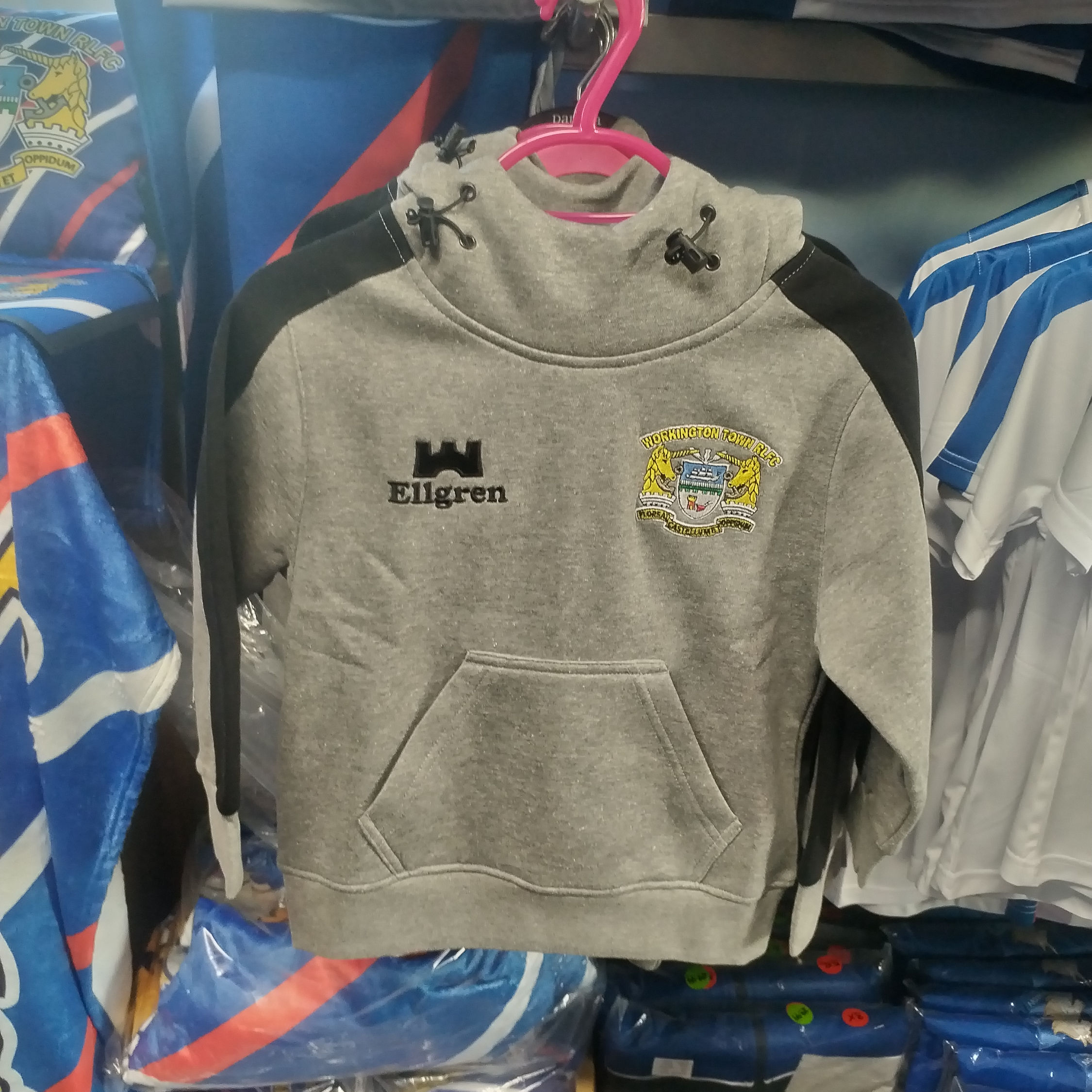 Charcoal kids 2026 Away Hoodie