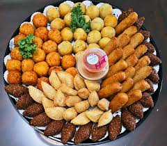 Arranged Food and Objects