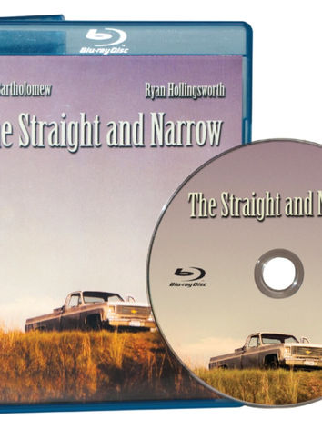 Artwork for the Blu Ray release of the short film "The Straight and Narrow"