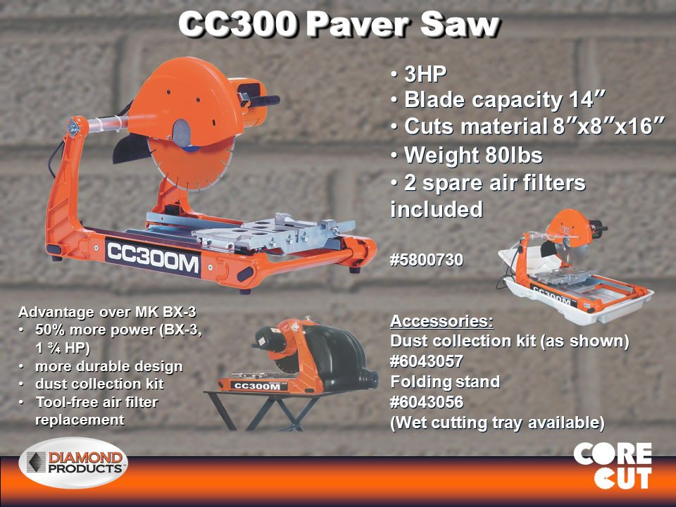 CC300m masonry saw | Readdy-Gleddy