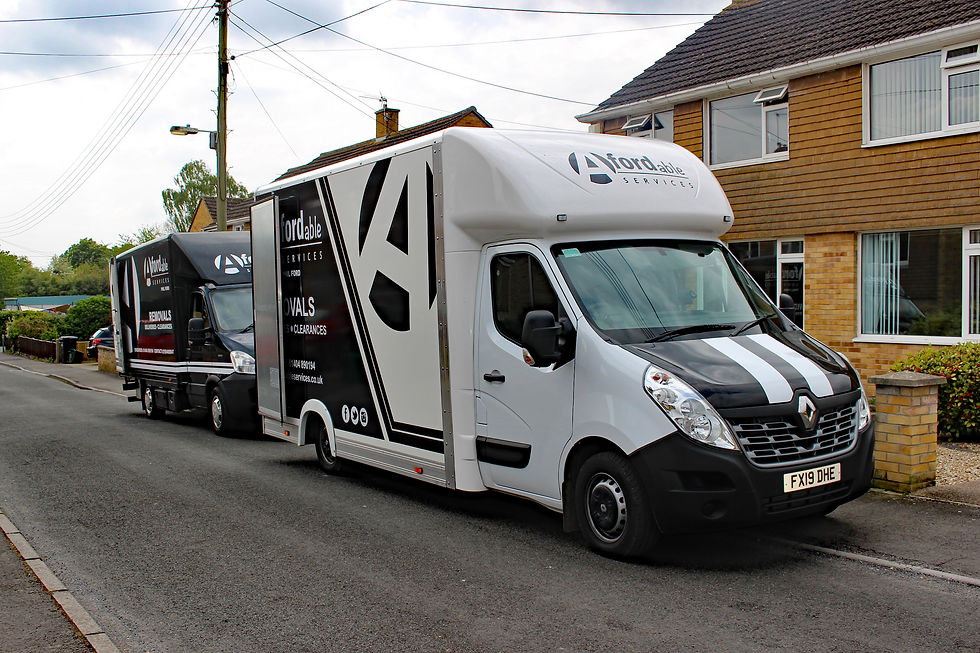 Afordable Services loaded ready to Auction and the commercial recycle centre