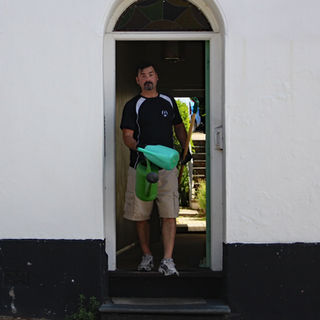 Phil Ford Afordable Services getting to the end of the day and very hot