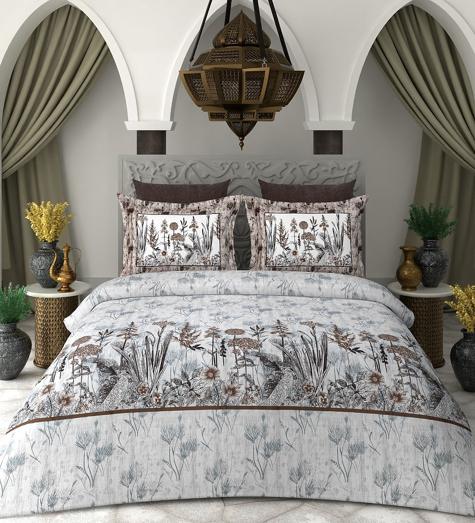 Vantage Sateen Cotton Bedsheet | BedCoverThingy