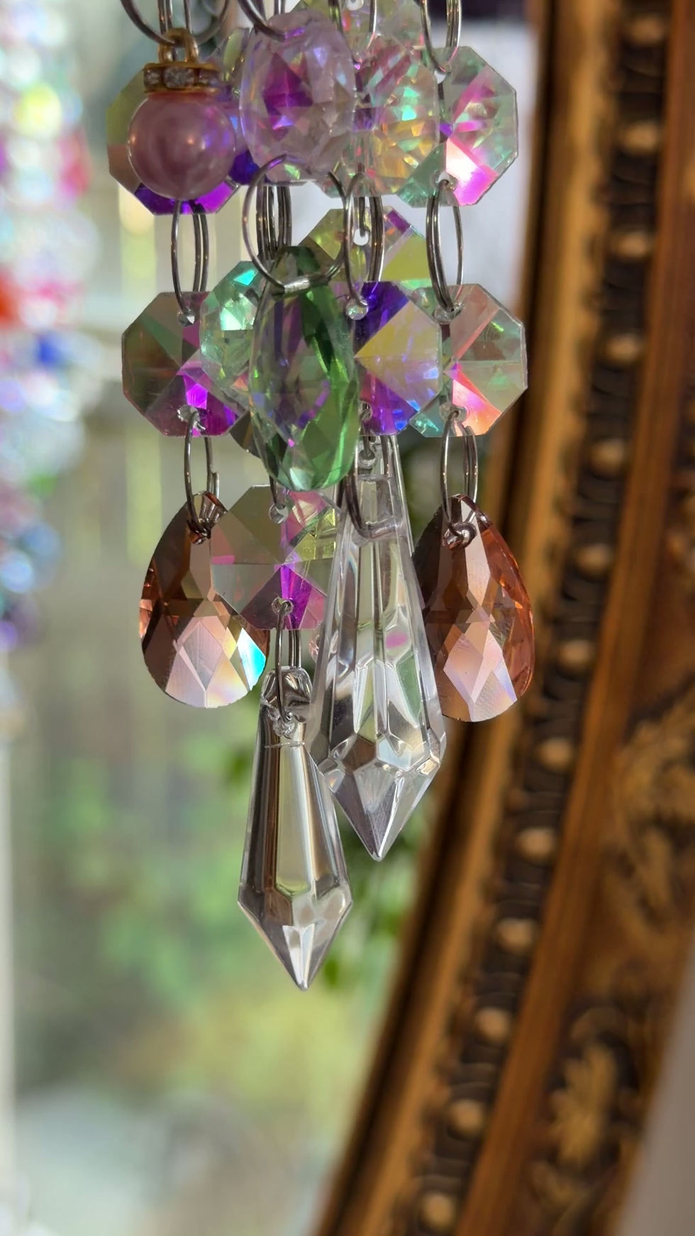 Thumbnail: Peach Blossom 🍑 Car Chandelier No. 06