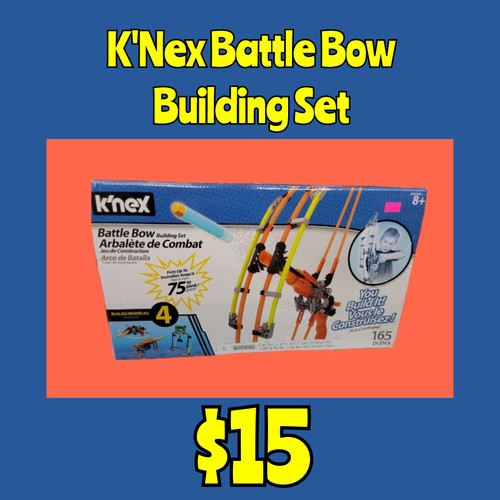 K'Nex Battle Bow Building Set Treasures