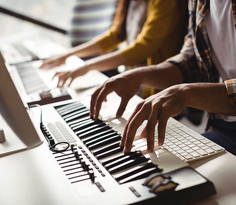 Playing Piano