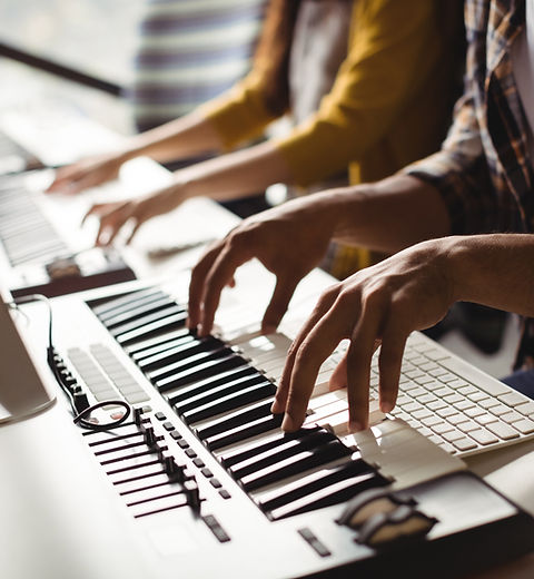 Playing Piano