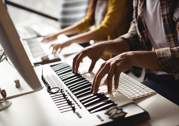 Playing Piano