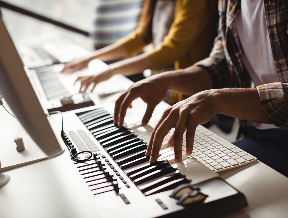 Playing Piano