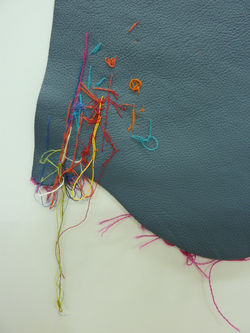 Leather pattern piece