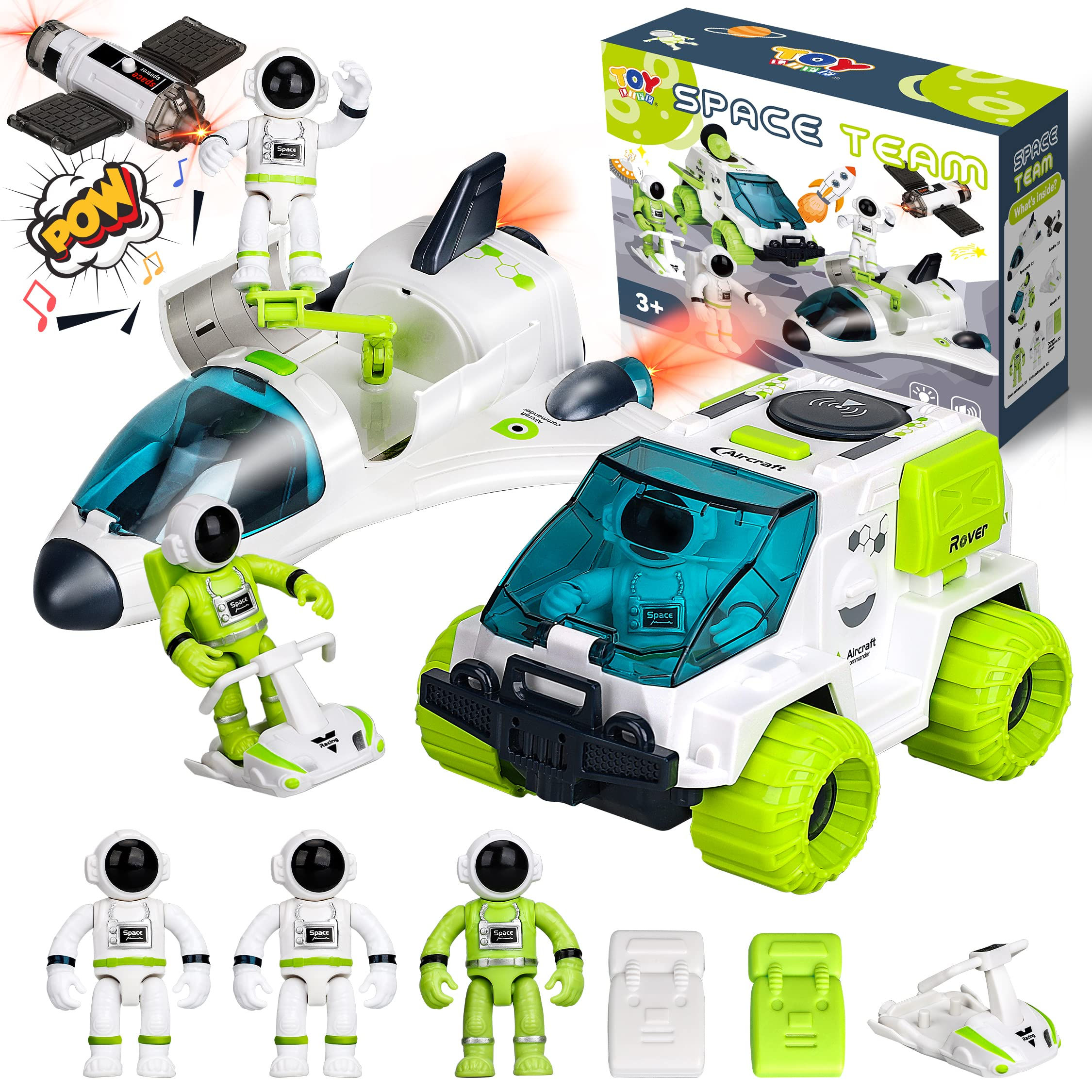 Space Shuttle Toy with Astronaut Figure – Space Adventure Playset
