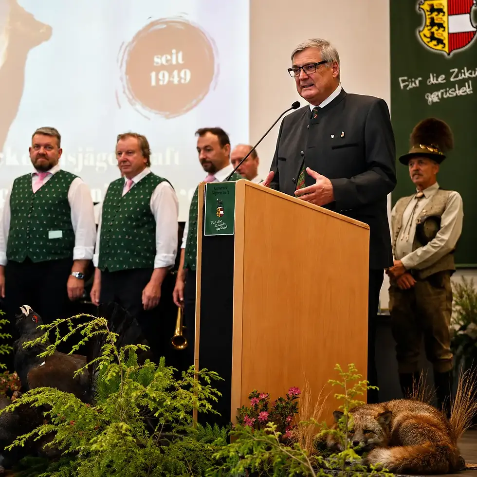 Kärntens Landesjägermeister Walter Brunner (Foto: Kärntner Jägerschaft)