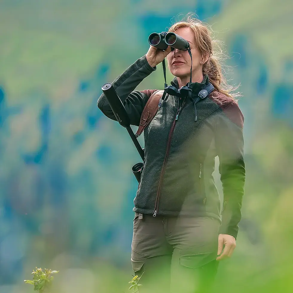 Female hunters have an eye for detail.