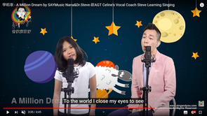 The beautiful chorus is a kind of enjoyment for the audience! 優美的合唱對聽眾來說是一種享受!