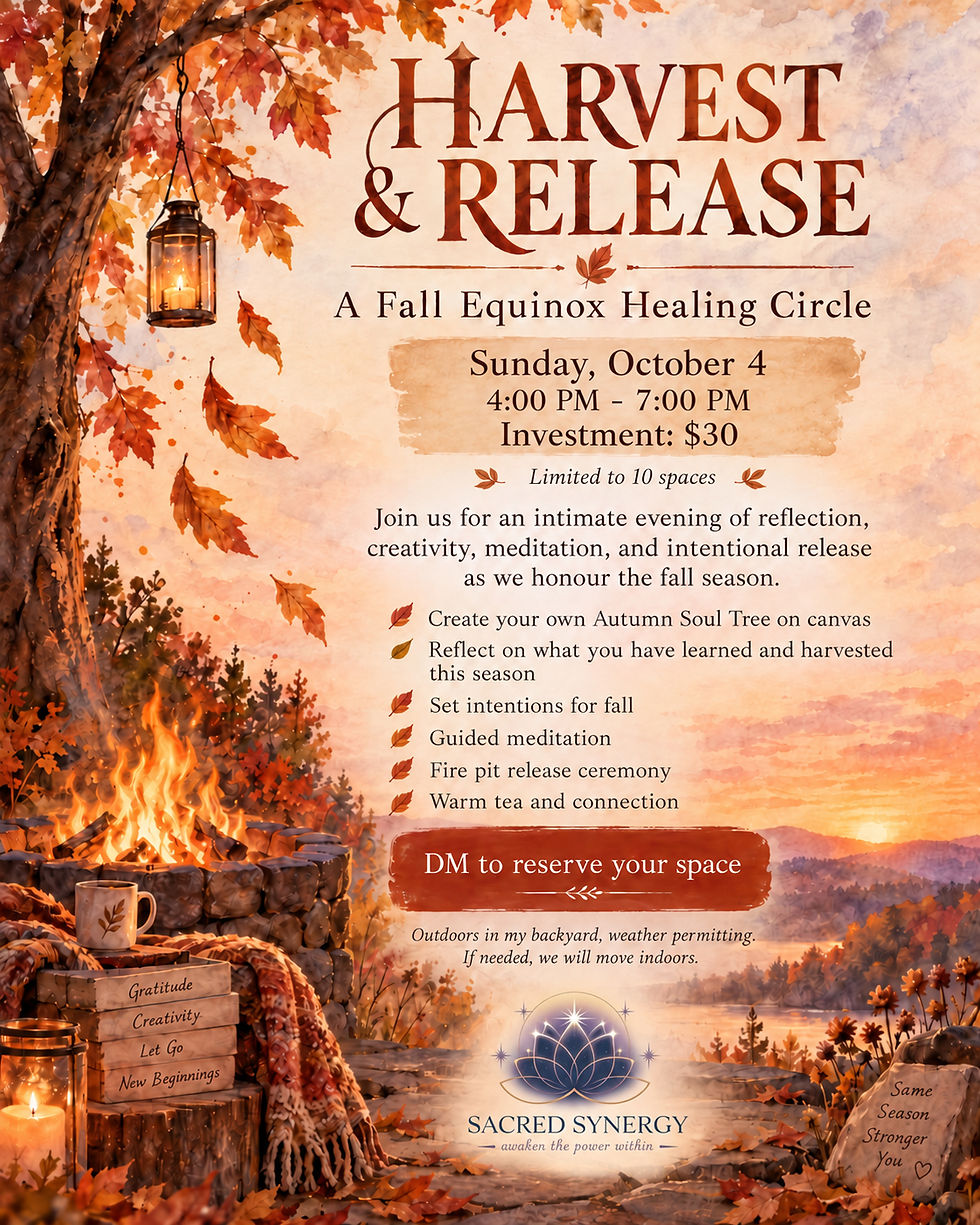 Harvest & Release: A Fall Equinox Healing Circle 🍂