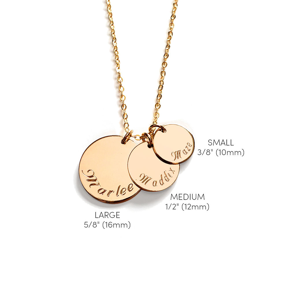 Thumbnail: MULTI DISC NECKLACE