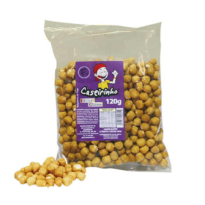 Salgadinho Caseirinho Churrasco 120g