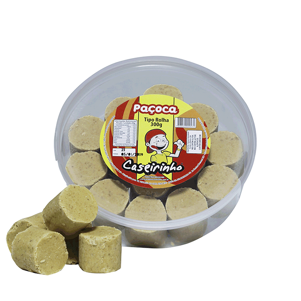 Paçoca Rolha Caseirinho 300g ok