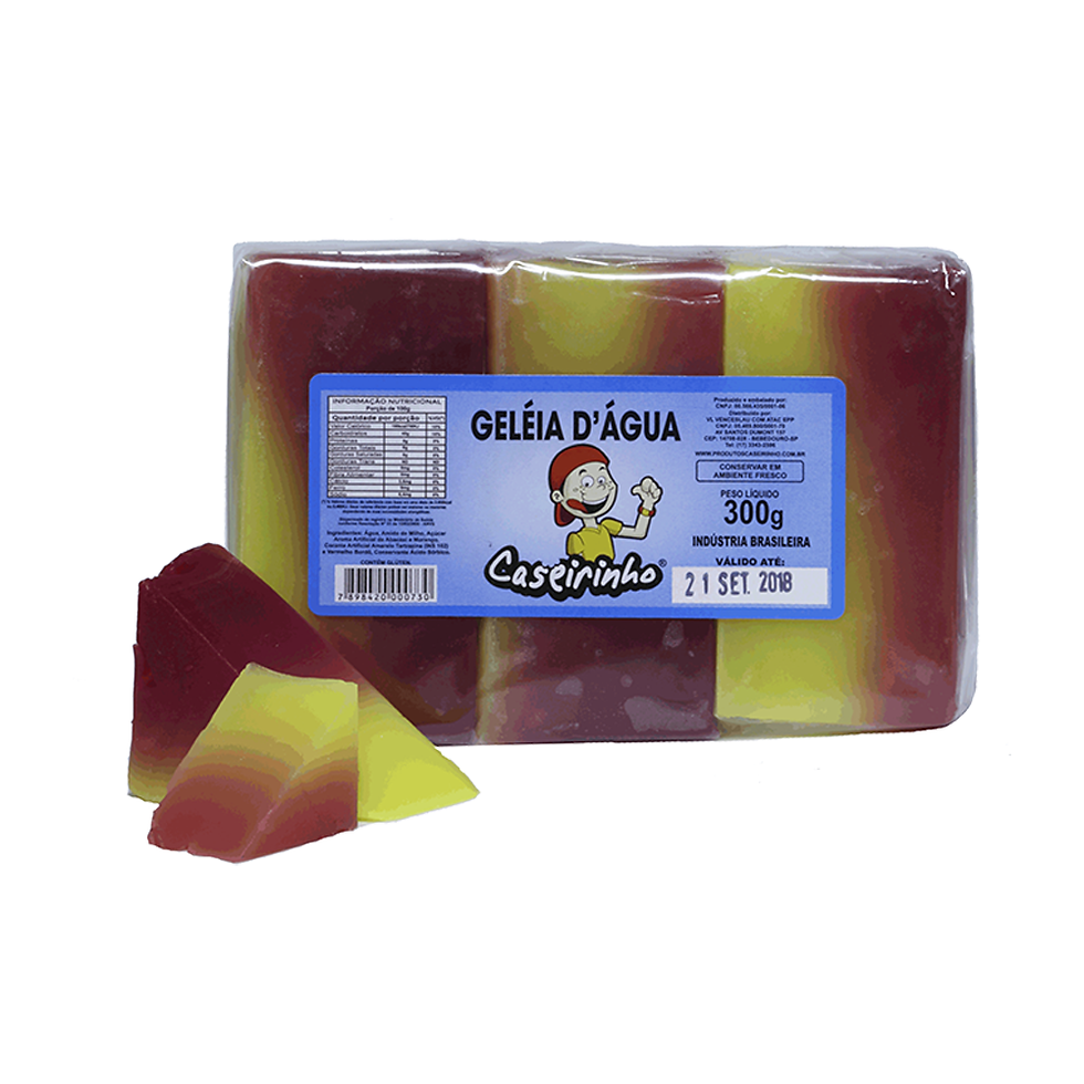 Geleia d'água Caseirinho 300g ok