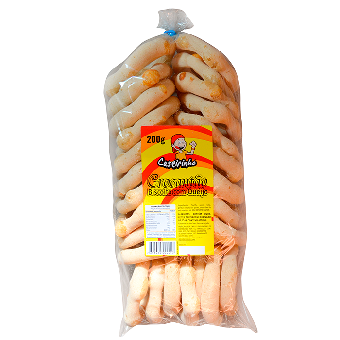 Biscoito Crocantão Queijo Caseirinho 200g