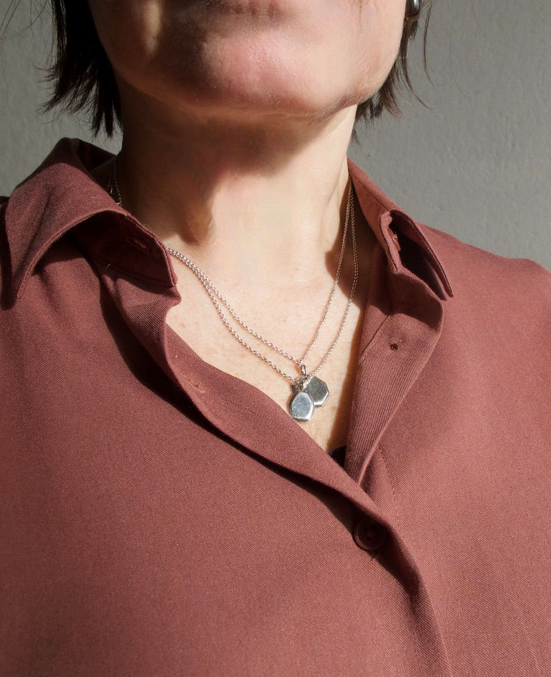 Thumbnail: Silver Octagonal Pendant