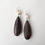 Thumbnail: Ebony and bone earrings