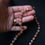 Thumbnail: Sunstone and moonstone beaded necklace