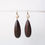 Thumbnail: Ebony and bone earrings