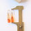 Thumbnail: Carnelian drop earrings with 14k ear wires