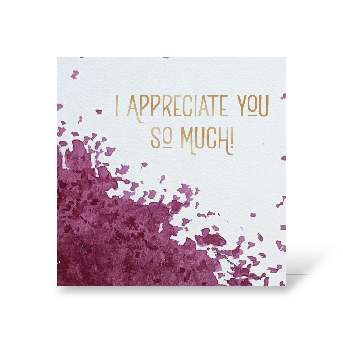 'I Appreciate You So Much!' Note