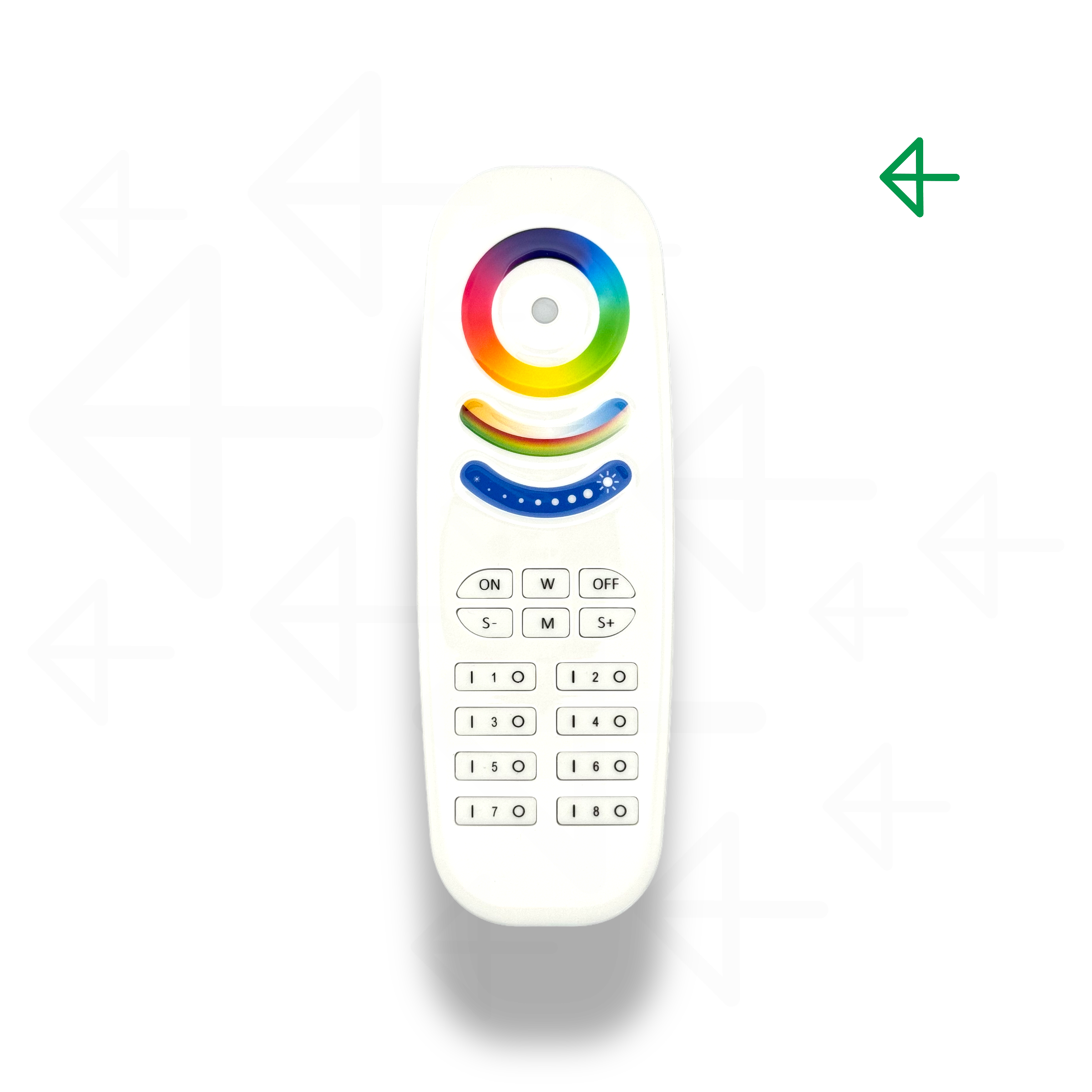 Gledopto RF 6-zone Hand Remote Control