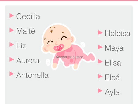 10 Nomes de Meninas Tendência Para 2024 com Significados