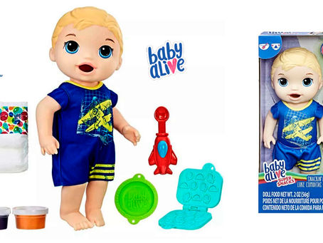 Hasbro Lança no Brasil Baby Alive Meu Primeiro Filho
