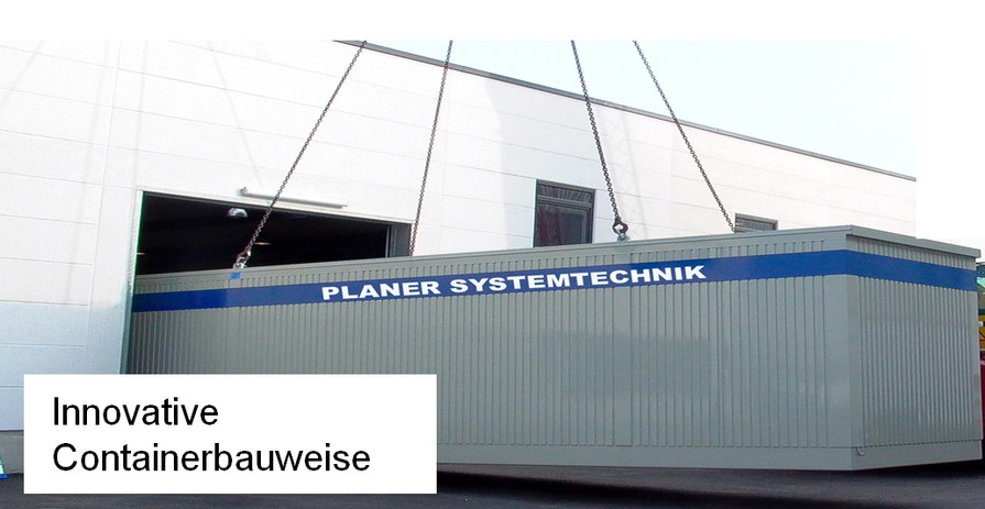 Planer Container bauweise Schaltraum