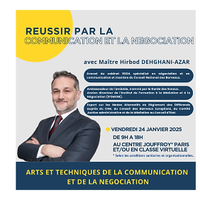 Art et techniques de la communication et de la négociation